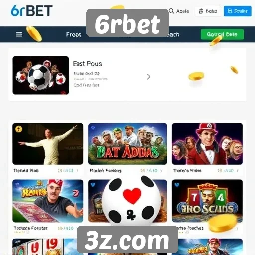 Análise das ofertas de jogos disponíveis no 6rbet
